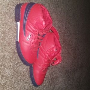 Fila Red High Tops